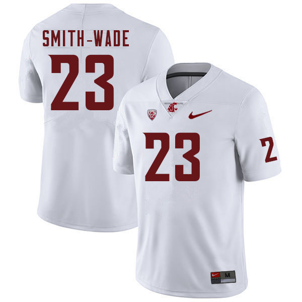 Men #23 Chau Smith-Wade Washington Cougars College Football Jerseys Sale-White